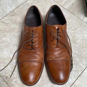 Coke Haan Oxford dress shoes men’s brown size 12